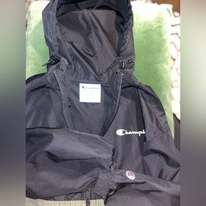 Champion Packable Quarter-Zip Jacket Authentic Athleticwear S
Olive/Black